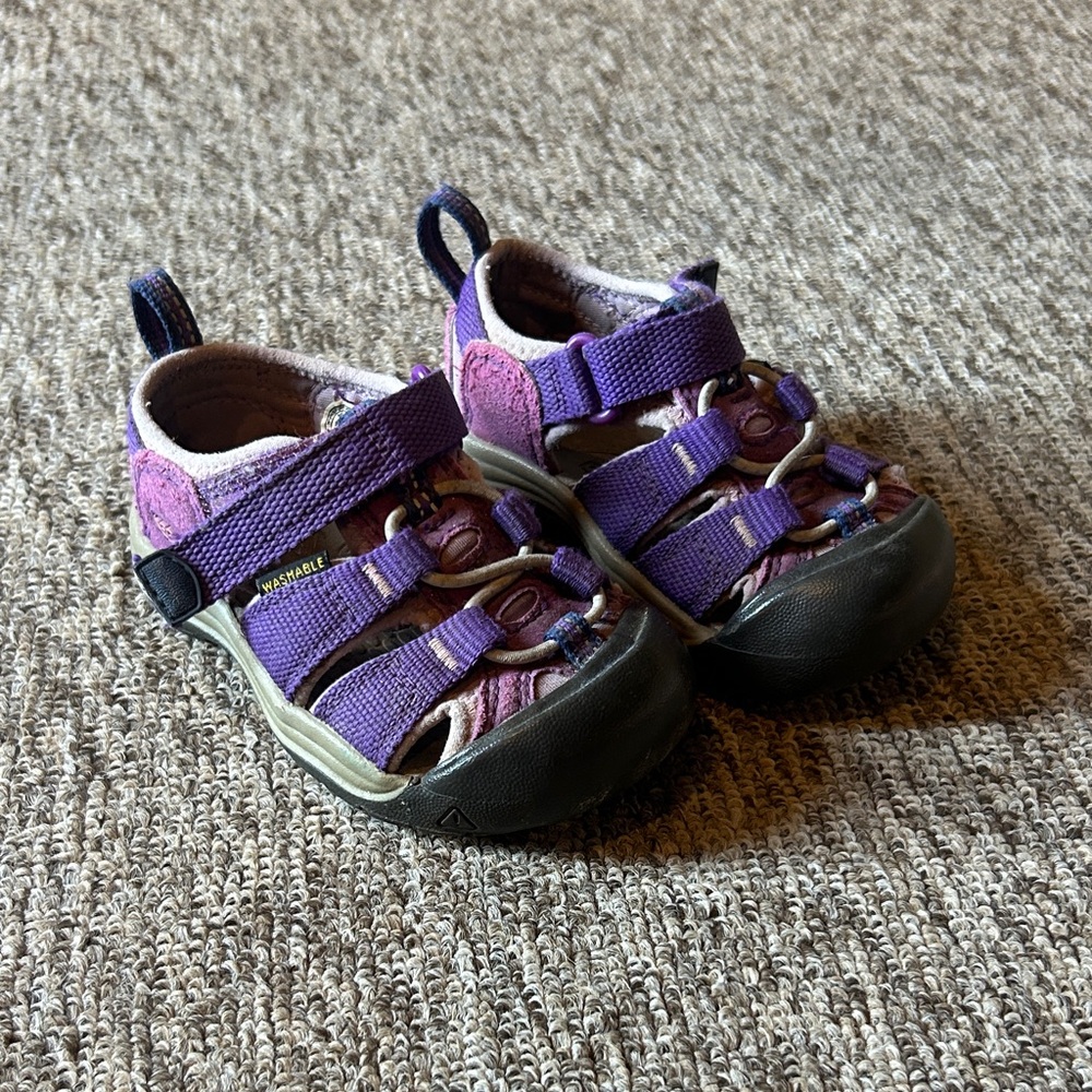 Keen Baby/Toddler Purple Adventure Sandals - Size 6